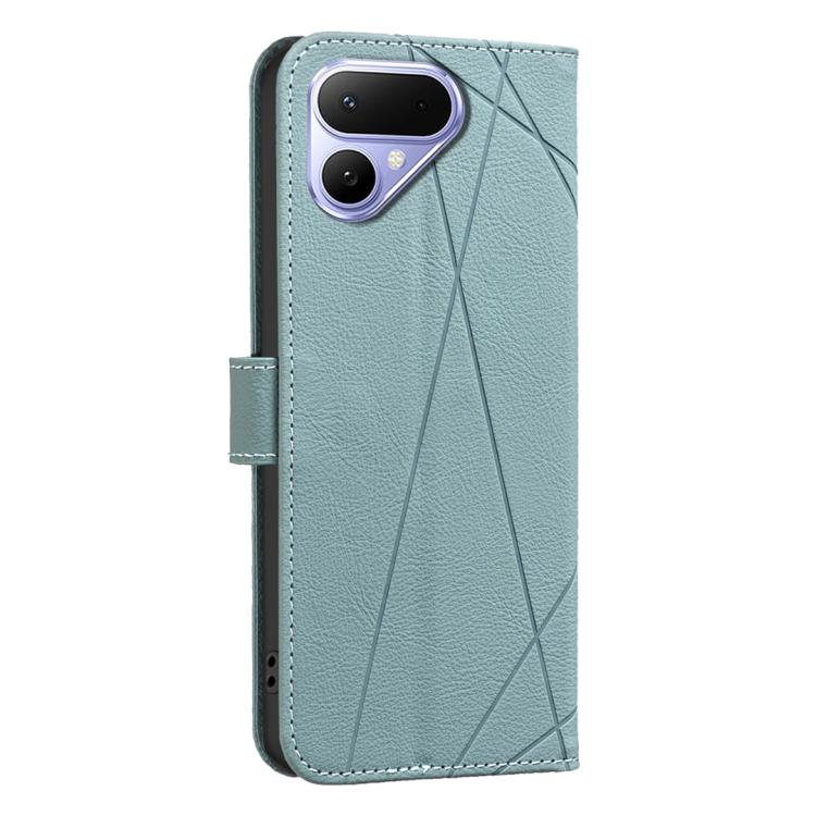 For Tecno Pova Curve 2 5G Geometric Pattern RFID Leather Phone Case