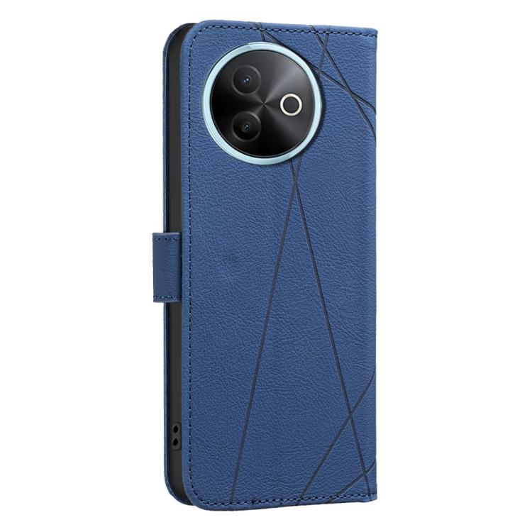 For vivo Y39 5G Geometric Pattern RFID Leather Phone Case
