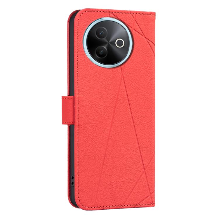 For vivo Y39 5G Geometric Pattern RFID Leather Phone Case