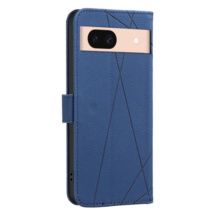 For Google Pixel 8 Geometric Pattern RFID Leather Phone Case