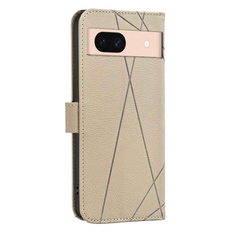 For Google Pixel 8 Geometric Pattern RFID Leather Phone Case