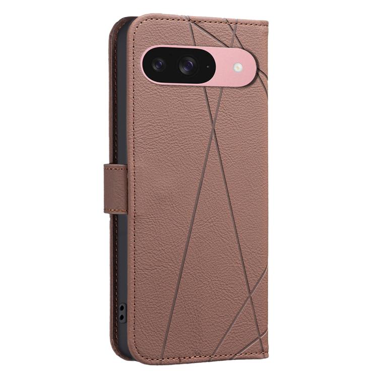 For Google Pixel 8 Pro Geometric Pattern RFID Leather Phone Case