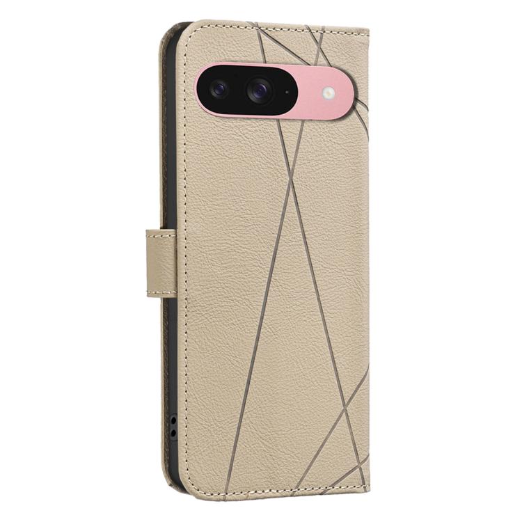For Google Pixel 9 / 9 Pro Geometric Pattern RFID Leather Phone Case