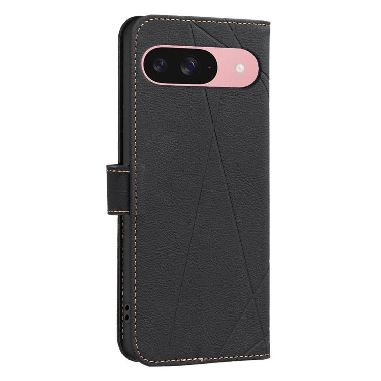 For Google Pixel 9 / 9 Pro Geometric Pattern RFID Leather Phone Case