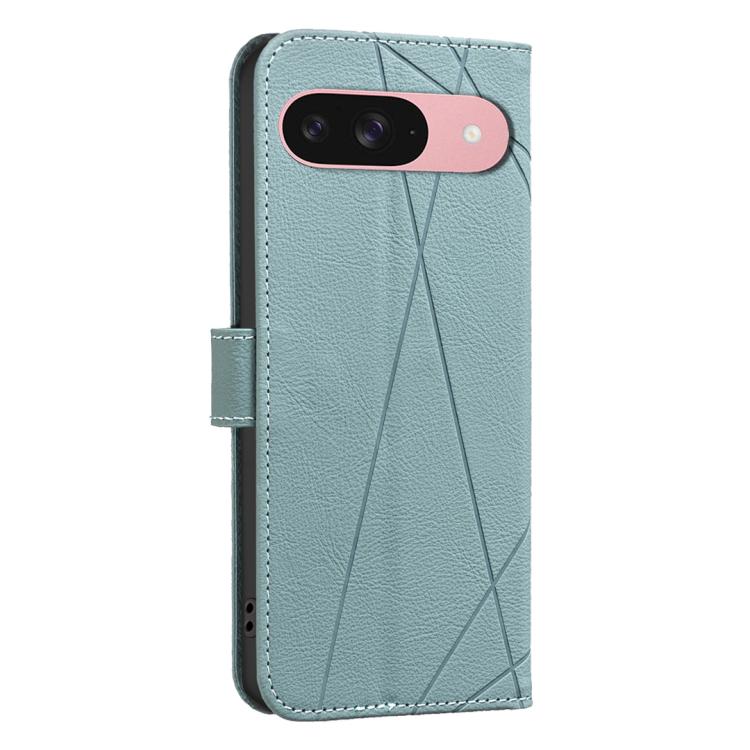 For Google Pixel 9 / 9 Pro Geometric Pattern RFID Leather Phone Case