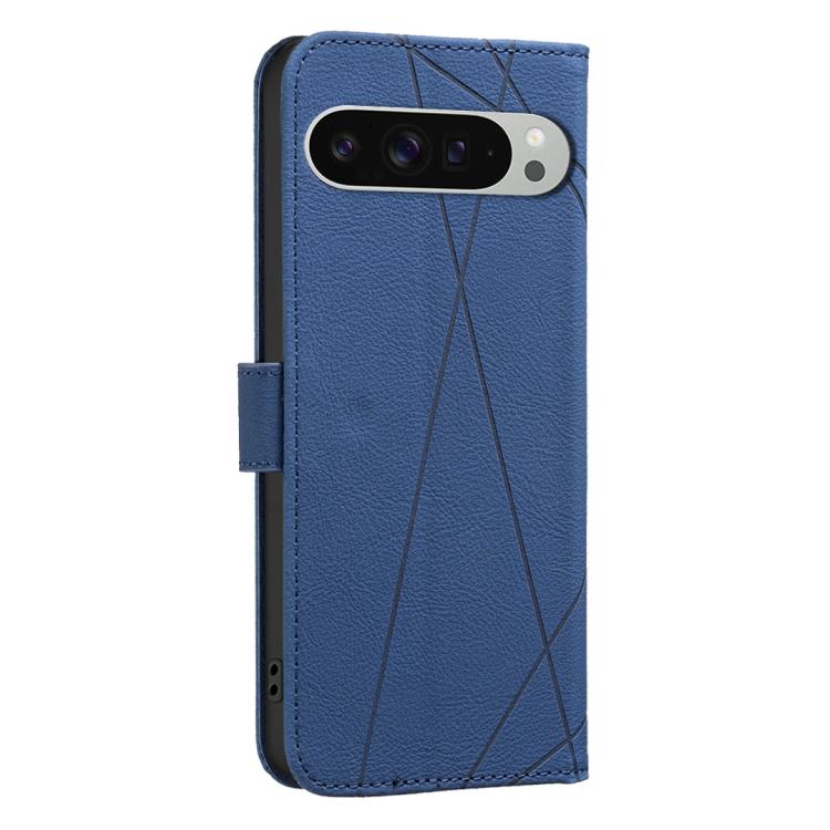 For Google Pixel 9 Pro XL Geometric Pattern RFID Leather Phone Case