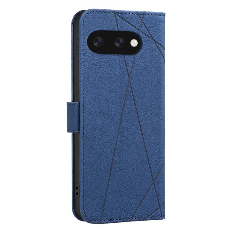 For Google Pixel 9a Geometric Pattern RFID Leather Phone Case