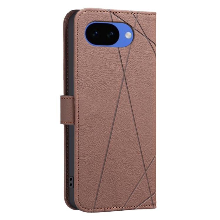 For Google Pixel 10a Geometric Pattern RFID Leather Phone Case
