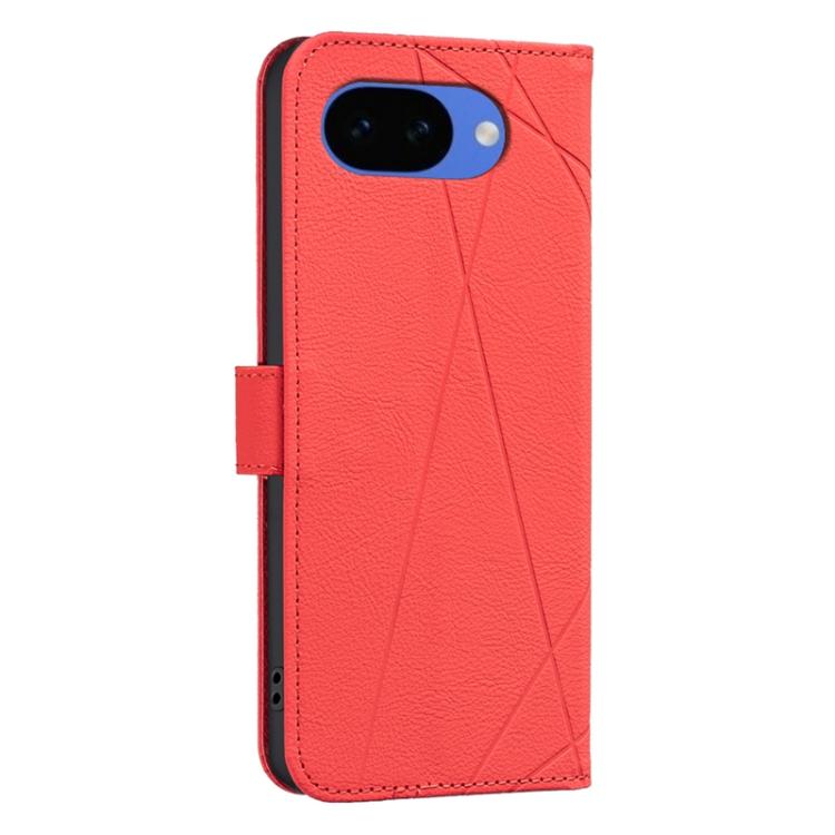 For Google Pixel 10a Geometric Pattern RFID Leather Phone Case