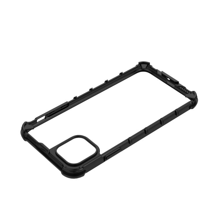 For iPhone 11 Pro Max Grating Solid Color MagSafe Magnetic Phone Case