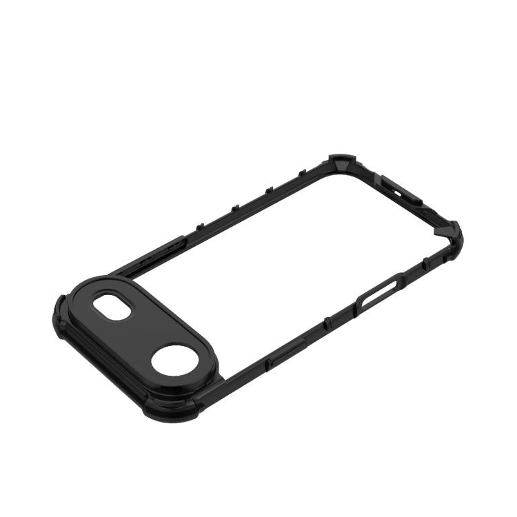 For iPhone Air Grating Solid Color MagSafe Magnetic Phone Case