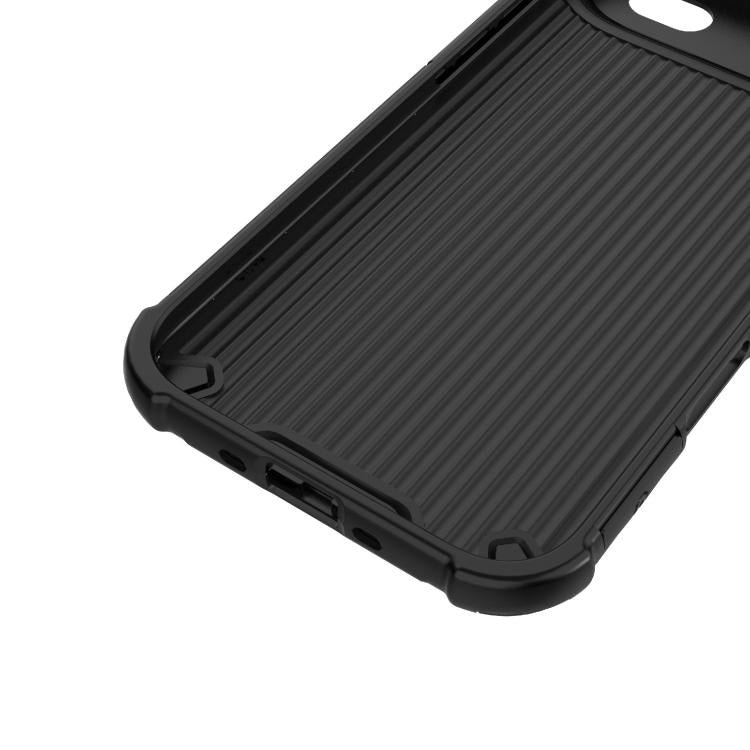 For iPhone Air Grating Solid Color MagSafe Magnetic Phone Case