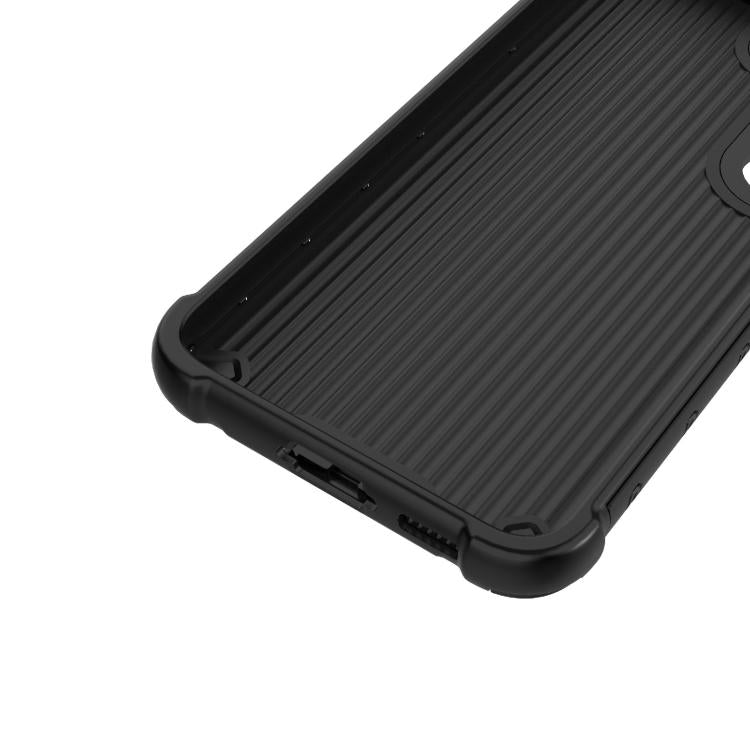 For Samsung Galaxy S23 5G Grating Solid Color MagSafe Magnetic Phone Case