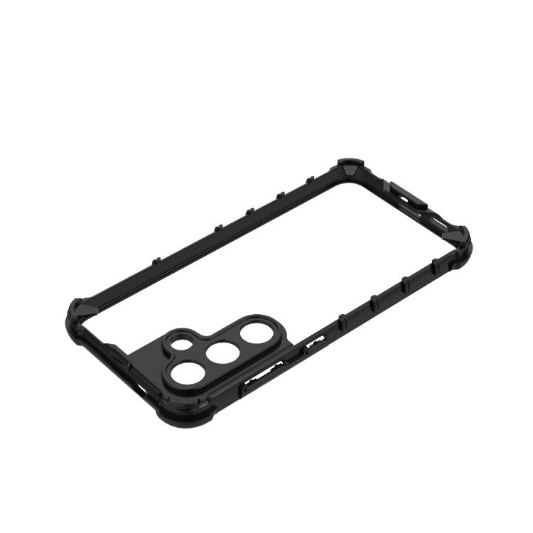 For Samsung Galaxy S24 5G Grating Solid Color MagSafe Magnetic Phone Case