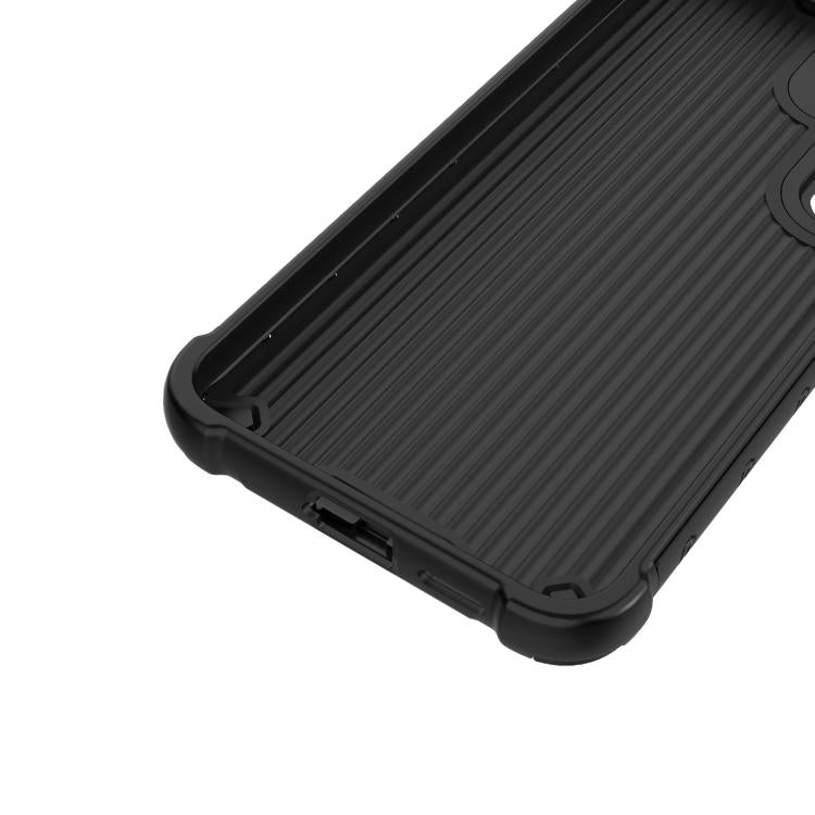 For Samsung Galaxy S24 5G Grating Solid Color MagSafe Magnetic Phone Case