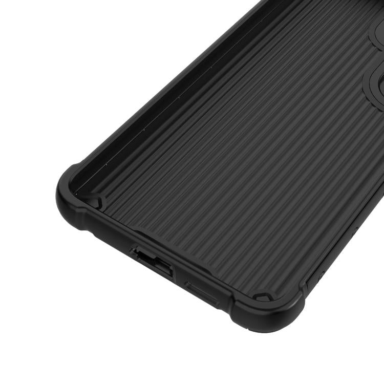 For Samsung Galaxy S26+ 5G Grating Solid Color MagSafe Magnetic Phone Case