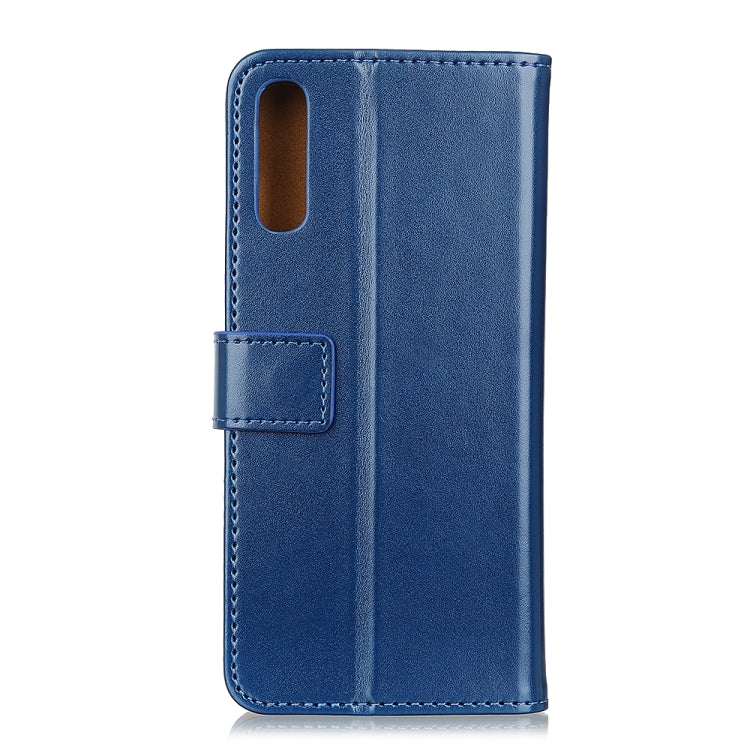 For Galaxy A7 (2018) (Japanese Version) 3-Color Pearl Texture Magnetic Buckle Horizontal Flip PU Leather Case with Card Slots & Wallet & Holder