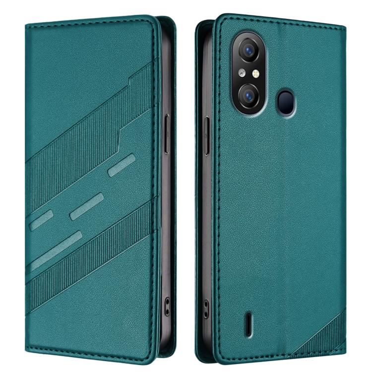 For itel A58 Lite Embossed Multi-functional Wallet Retro Leather Phone Case