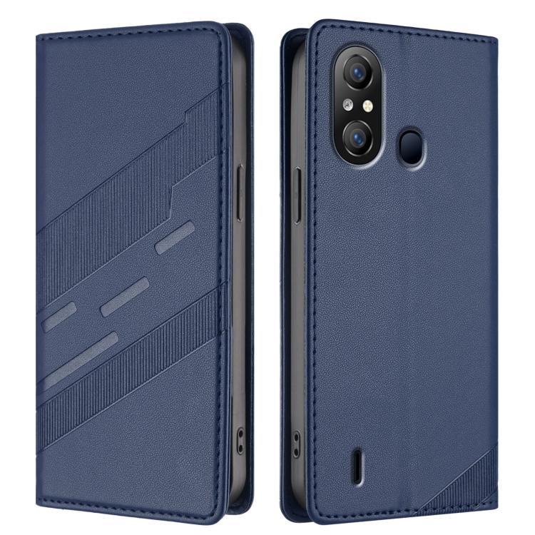 For itel A58 Lite Embossed Multi-functional Wallet Retro Leather Phone Case