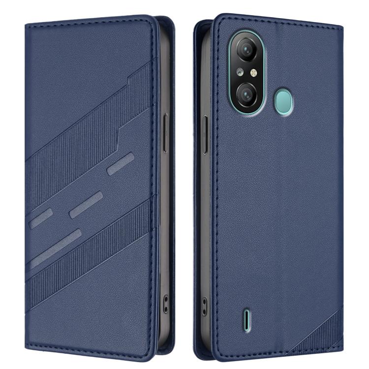 For itel A49 Play Embossed Multi-functional Wallet Retro Leather Phone Case