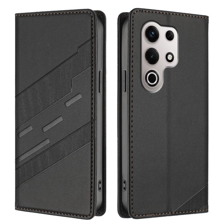 For itel S25 Ultra Embossed Multi-functional Wallet Retro Leather Phone Case