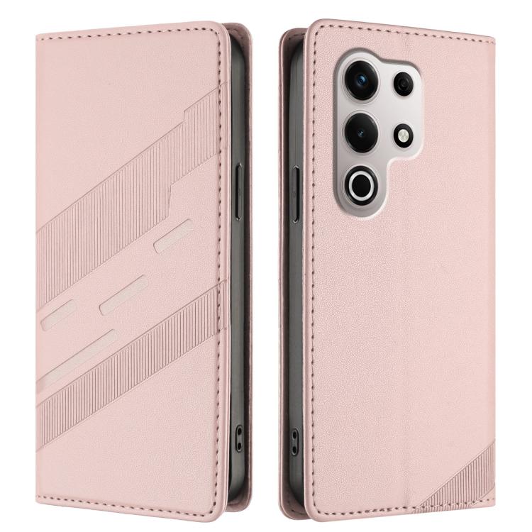 For itel S25 Ultra Embossed Multi-functional Wallet Retro Leather Phone Case