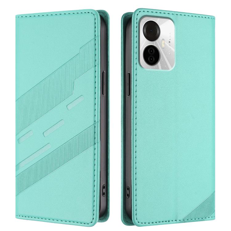 For itel S18 Pro Embossed Multi-functional Wallet Retro Leather Phone Case
