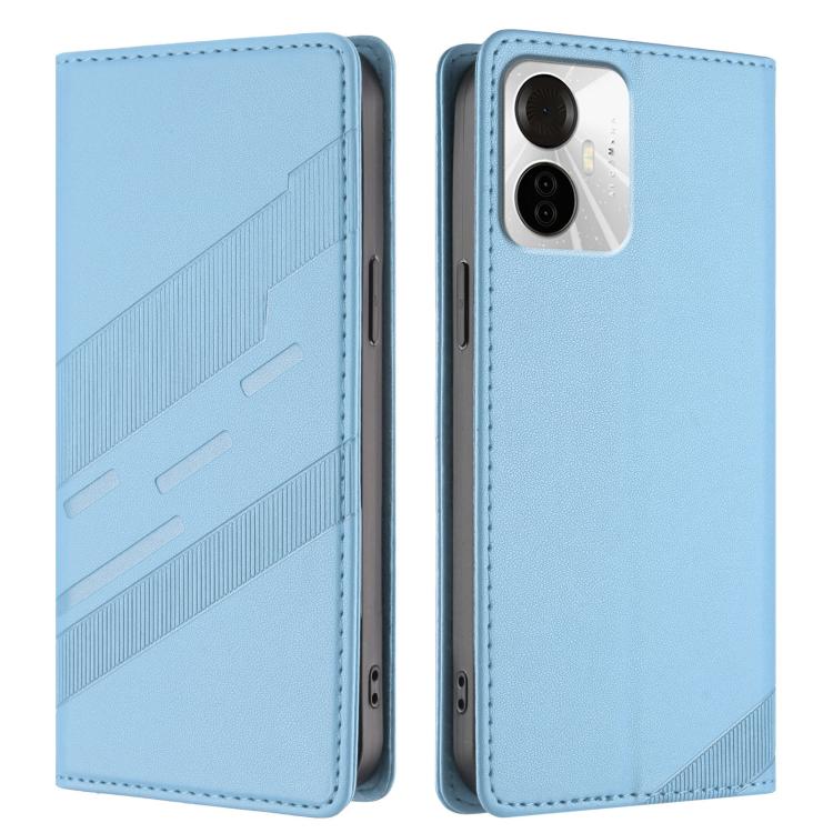 For itel S18 Pro Embossed Multi-functional Wallet Retro Leather Phone Case