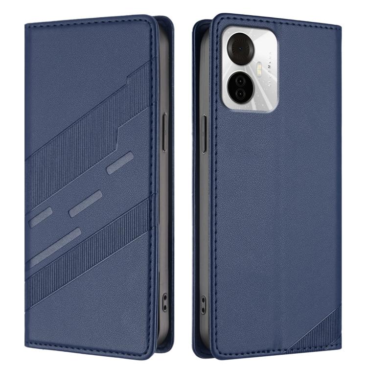 For itel S18 Pro Embossed Multi-functional Wallet Retro Leather Phone Case