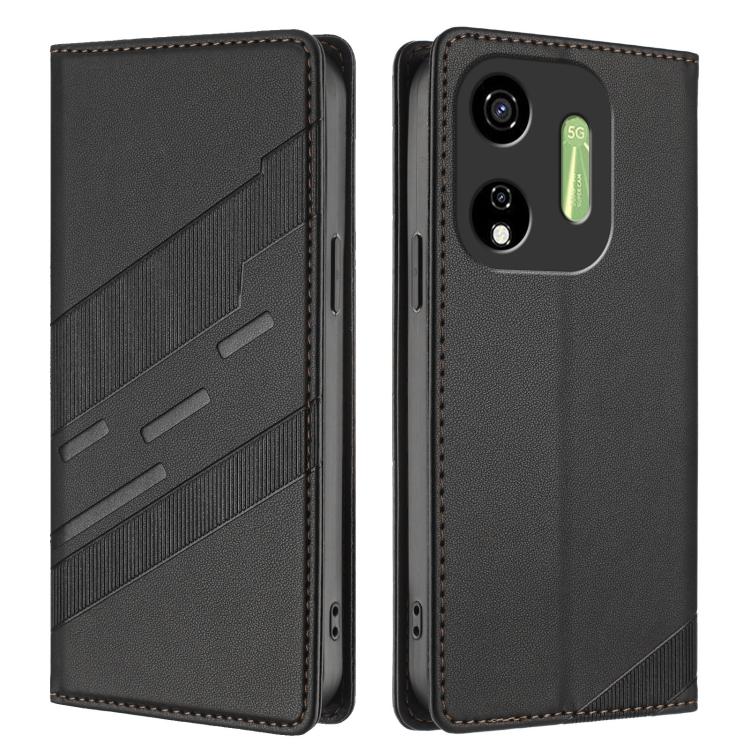 For itel P55 5G Embossed Multi-functional Wallet Retro Leather Phone Case