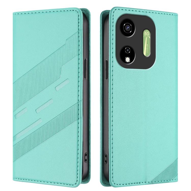 For itel P55 5G Embossed Multi-functional Wallet Retro Leather Phone Case