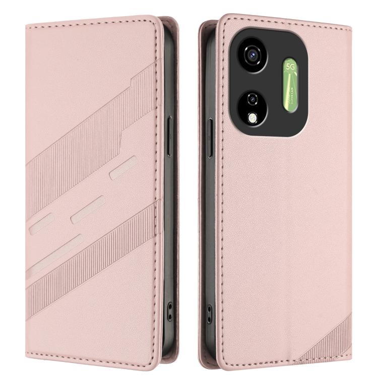 For itel P55 5G Embossed Multi-functional Wallet Retro Leather Phone Case