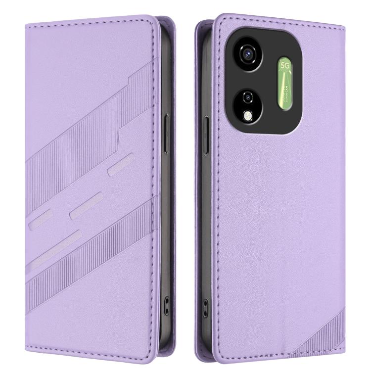 For itel P55 5G Embossed Multi-functional Wallet Retro Leather Phone Case