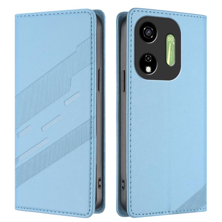 For itel P55 5G Embossed Multi-functional Wallet Retro Leather Phone Case