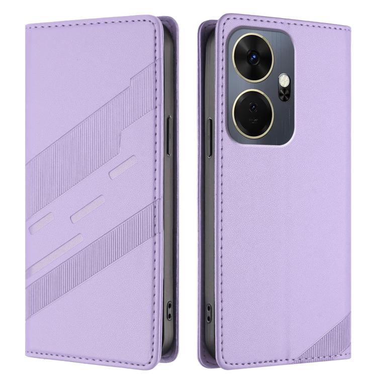For itel P55+ Embossed Multi-functional Wallet Retro Leather Phone Case