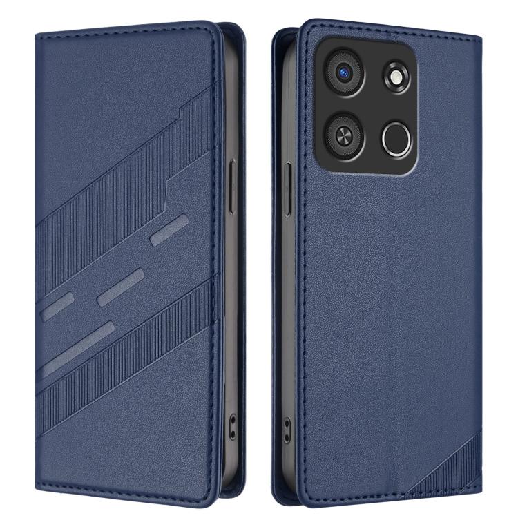 For itel A05s Embossed Multi-functional Wallet Retro Leather Phone Case