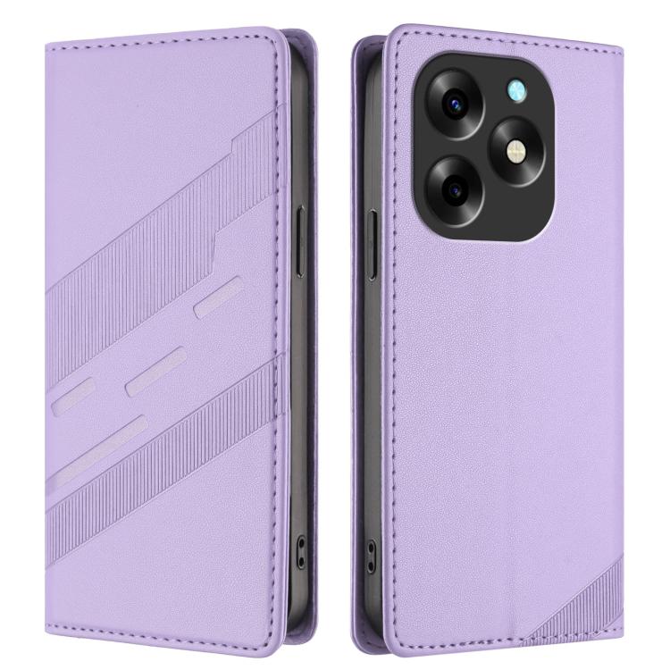 For itel S23+ Embossed Multi-functional Wallet Retro Leather Phone Case