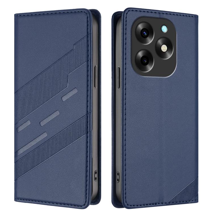 For itel S23+ Embossed Multi-functional Wallet Retro Leather Phone Case