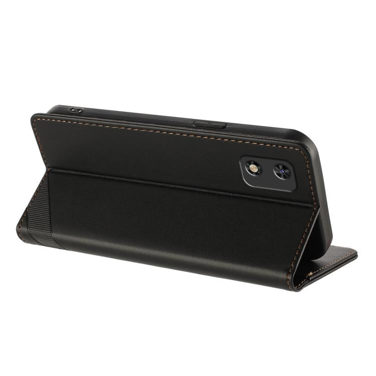For itel A18 Embossed Multi-functional Wallet Retro Leather Phone Case