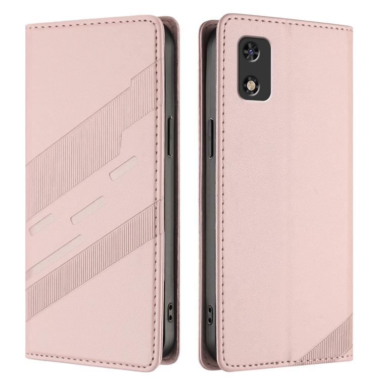 For itel A18 Embossed Multi-functional Wallet Retro Leather Phone Case