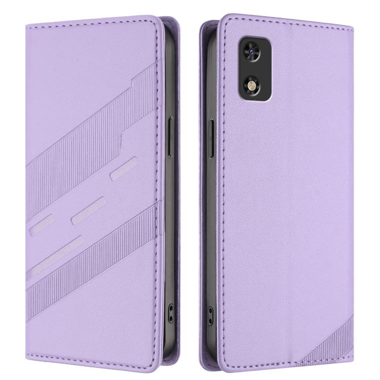 For itel A18 Embossed Multi-functional Wallet Retro Leather Phone Case