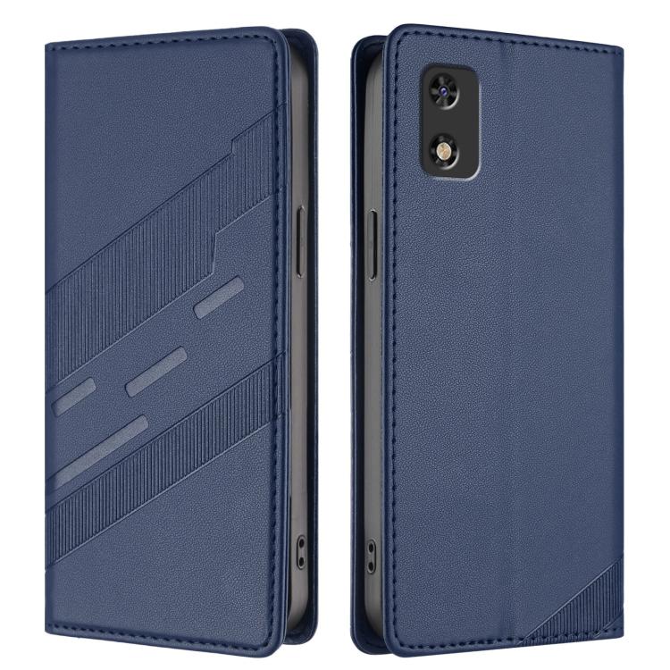 For itel A18 Embossed Multi-functional Wallet Retro Leather Phone Case