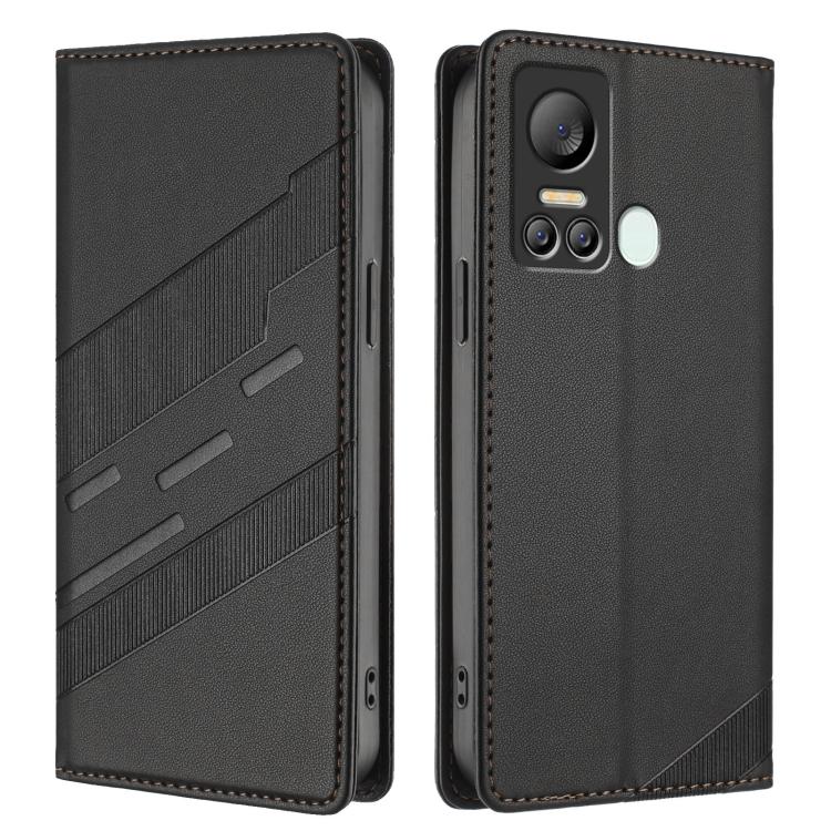 For itel S18 / Vision 5 Embossed Multi-functional Wallet Retro Leather Phone Case