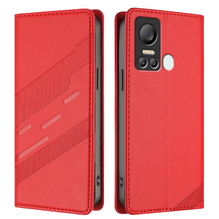 For itel S18 / Vision 5 Embossed Multi-functional Wallet Retro Leather Phone Case