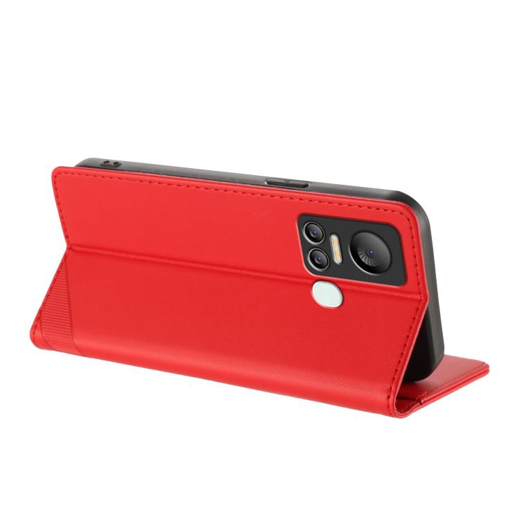 For itel S18 / Vision 5 Embossed Multi-functional Wallet Retro Leather Phone Case