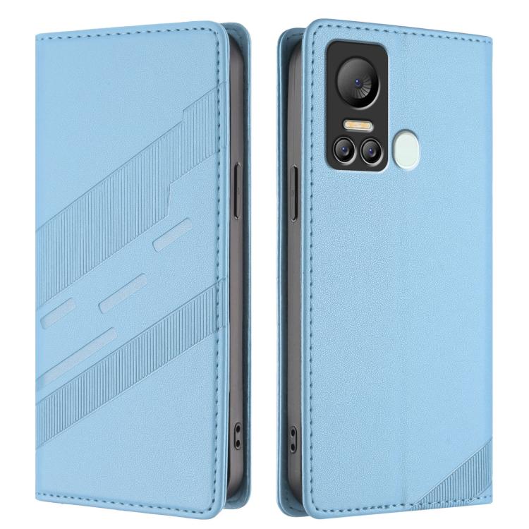 For itel S18 / Vision 5 Embossed Multi-functional Wallet Retro Leather Phone Case