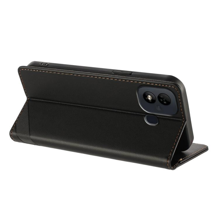 For itel A33 Plus Embossed Multi-functional Wallet Retro Leather Phone Case