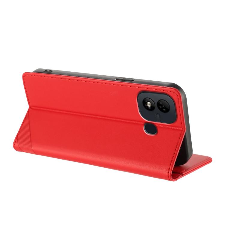 For itel A33 Plus Embossed Multi-functional Wallet Retro Leather Phone Case