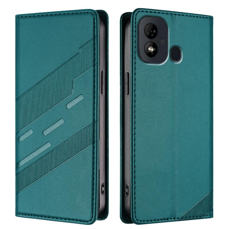 For itel A33 Plus Embossed Multi-functional Wallet Retro Leather Phone Case