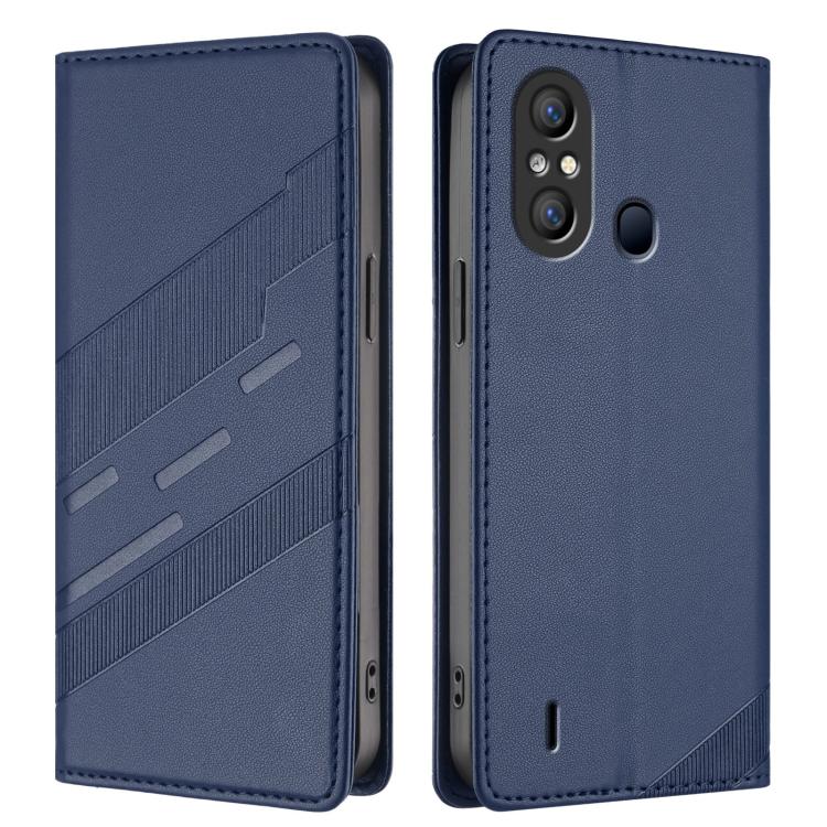 For itel A49 / A58 / A58 Pro Embossed Multi-functional Wallet Retro Leather Phone Case